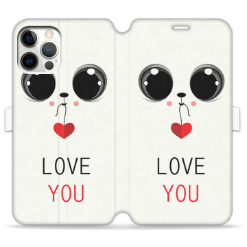Phone case - casey Wallet Book Design - Valentine's Day - Sweet Eyes