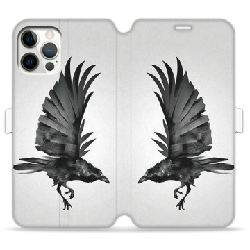 Phone case - casey Wallet Book Design - Wild Animals - Raven