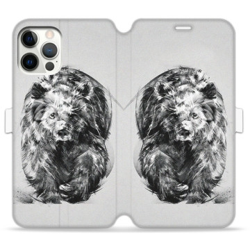 Phone case - casey Wallet Book Design - Wild Animals - Graphic Bears
