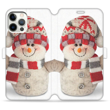 Phone case - casey Wallet Book Design - Christmas gift - Snowman