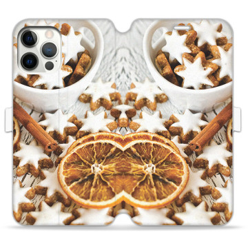 Phone case - casey Wallet Book Design - Christmas gift - Gingerbread