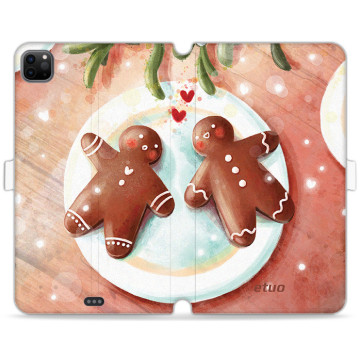 Tablet case - casey Wallet Book Design - Merry Christmas - Anna Maria Draws Sweet gingerbread