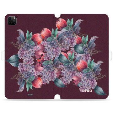 Tablet case - casey Wallet Book Design - Bloom & Buzz - Summer Flowers