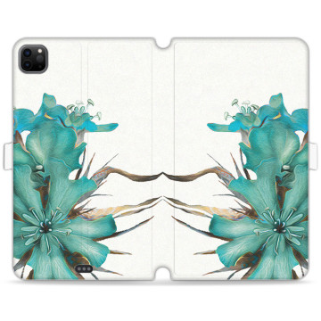 Tablet case - casey Wallet Book Design - Botanic - Sea Flower
