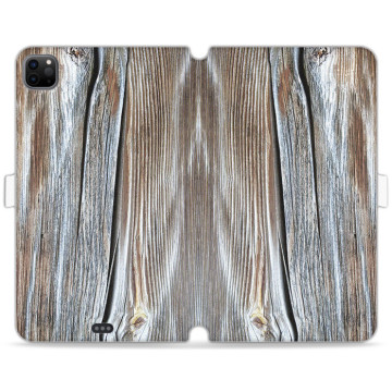 Tablet case - casey Wallet Book Design - Wood - Natural wood