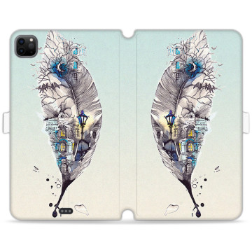 Tablet case - casey Wallet Book Design - Folk & Dreamcatcher - Fairytale pen
