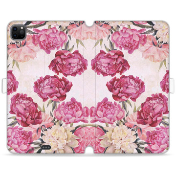 Tablet case - casey Wallet Book Design - Floral Case - Peonies