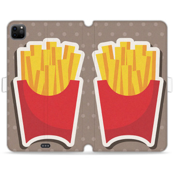 Tablet case - casey Wallet Book Design - Food Porn - Chips