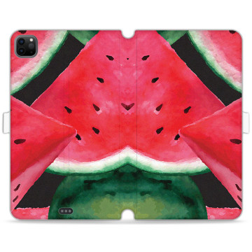 Tablet case - casey Wallet Book Design - Fruits and Tropical - Juicy watermelons