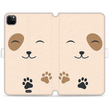 Tablet case - casey Wallet Book Design - Forever Young - Case with a kitten