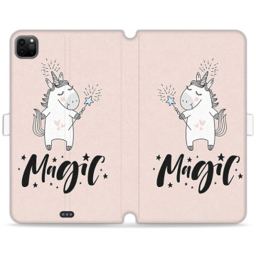 Tablet case - casey Wallet Book Design - Forever Young - Magic unicorn