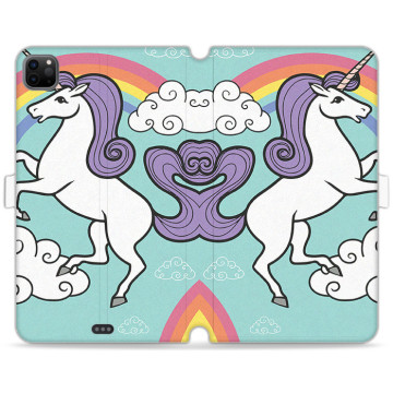 Tablet case - casey Wallet Book Design - Forever Young - Case of the Unicorn