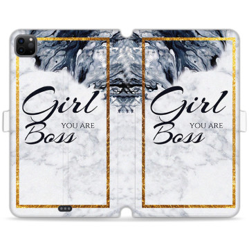 Tablet case - casey Wallet Book Design - Chic Design - Boss Girl