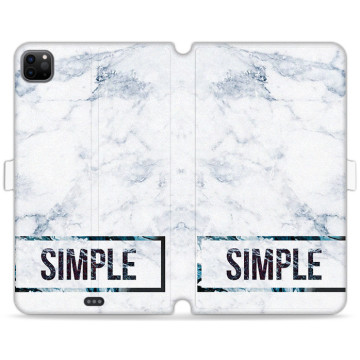 Tablet case - casey Wallet Book Design - Chic Design - Simple Marble