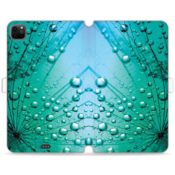 Tablet case - casey Wallet Book Design - Icon Eco Style - Marine drops