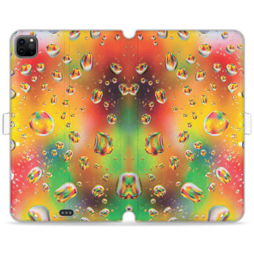 Tablet case - casey Wallet Book Design - Gift for Children's Day - Rainbow drops