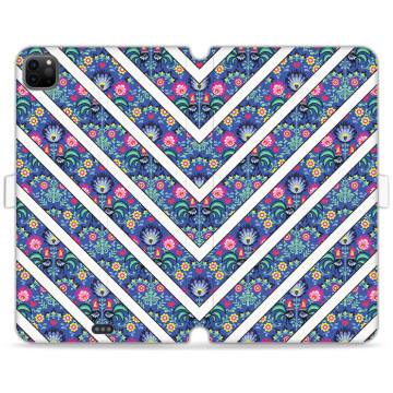 Tablet case - casey Wallet Book Design - Folk - People theme