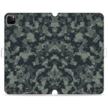 Tablet case - casey Wallet Book Design - Military - Moro cadpat