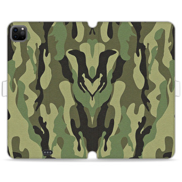 Tablet case - casey Wallet Book Design - Military - Moro