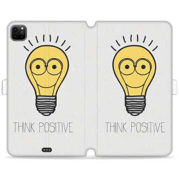 Tablet case - casey Wallet Book Design - Minimalist - Think Positive