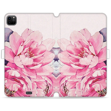 Tablet case - casey Wallet Book Design - PasteLove - Pastel peony