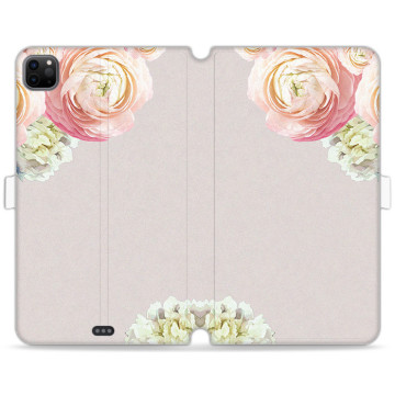 Tablet case - casey Wallet Book Design - PasteLove - Pastel roses
