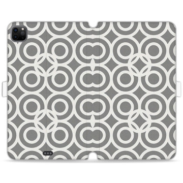 Tablet case - casey Wallet Book Design - Simple Design - Wallpaper with circles