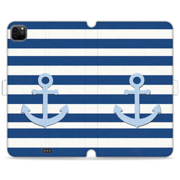 Tablet case - casey Wallet Book Design - Summer Vibes - Pattern Stripes