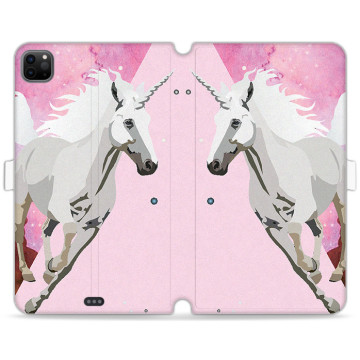 Tablet case - casey Wallet Book Design - Summer Vibes - Pink Unicorn
