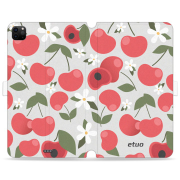 Tablet case - casey Wallet Book Design - Summer taste - monikaweronika.art Cherries