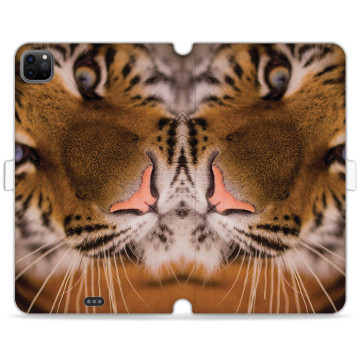 Tablet case - casey Wallet Book Design - Tiger - Tiger Head
