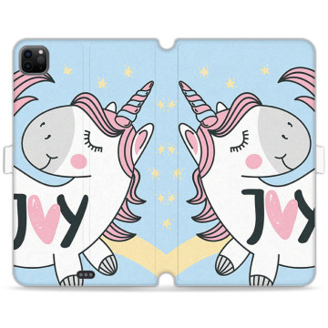Tablet case - casey Wallet Book Design - Unicorn - I love you