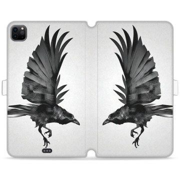 Tablet case - casey Wallet Book Design - Wild Animals - Raven