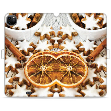 Tablet case - casey Wallet Book Design - Christmas gift - Gingerbread