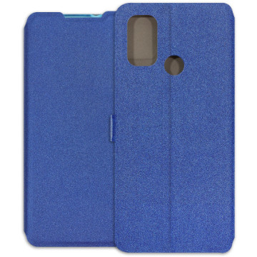 OPPO A53s Case - Wallet Book - navy blue