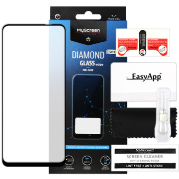 OPPO A53 - tempered glass MyScreen Protector Diamond Lite Glass Edge Full Glue - black