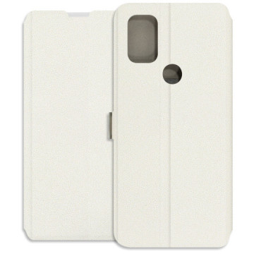 OnePlus Nord N10 5G Case - Wallet Book - white
