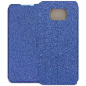 POCO X3 NFC Case - Wallet Book - navy blue