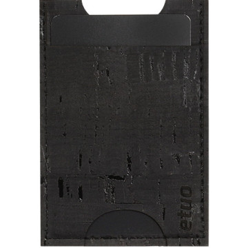 Card case casey Card Holder - cork - black - pattern 6