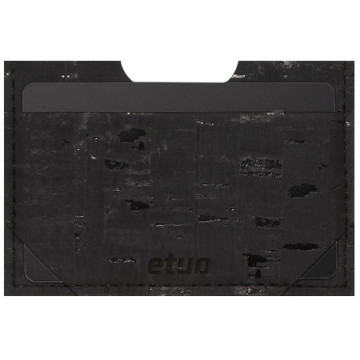 Card case casey Card Holder - cork - black - pattern 3
