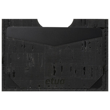 Card case casey Card Holder - cork - black - pattern 5