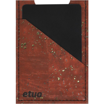 Card case casey Card Holder - cork - rusty brown - pattern 7