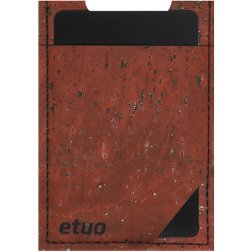 Card case casey Card Holder - cork - rusty brown - pattern 10