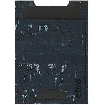 Card case casey Card Holder - cork - navy - pattern 6