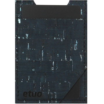 Card case casey Card Holder - cork - navy - pattern 10