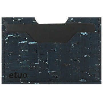 Card case casey Card Holder - cork - navy - pattern 2