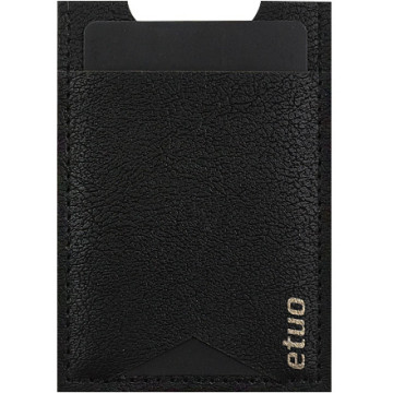 Card case casey Card Holder - artificial leather - black and golden - pattern 8