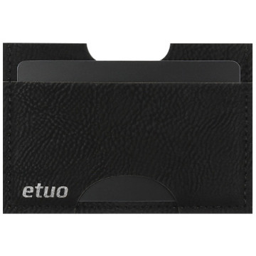 Card case casey Card Holder - artificial leather - black - pattern 1