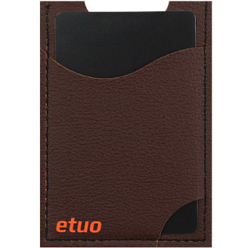 Card case casey Card Holder - artificial leather - brown-orange - pattern 9