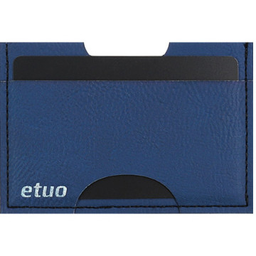 Card case casey Card Holder - artificial leather - chable blue - pattern 1